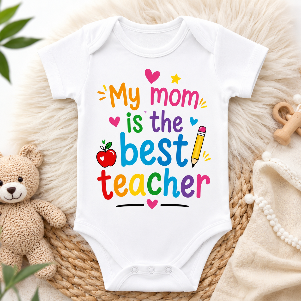 My mom is the best teacher