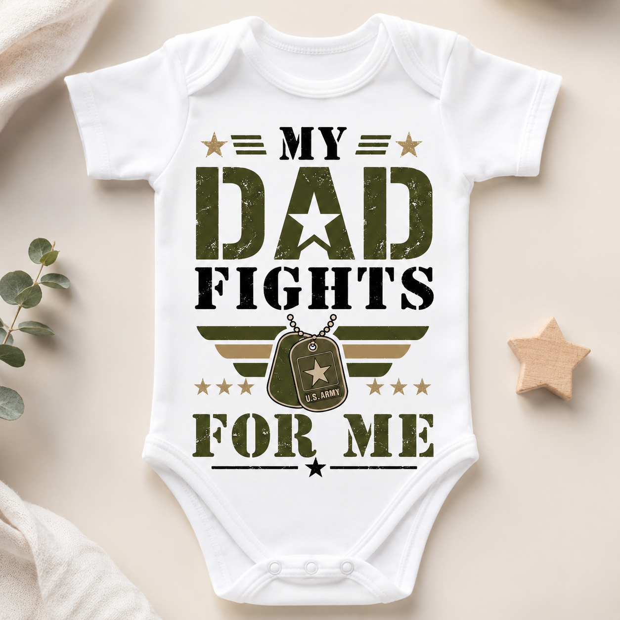 My dad fights for me